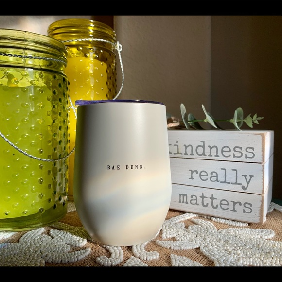 Rae Dunn ‘Cheers Y’all’ Stainless Steel Wine Glass - Picture 2 of 5